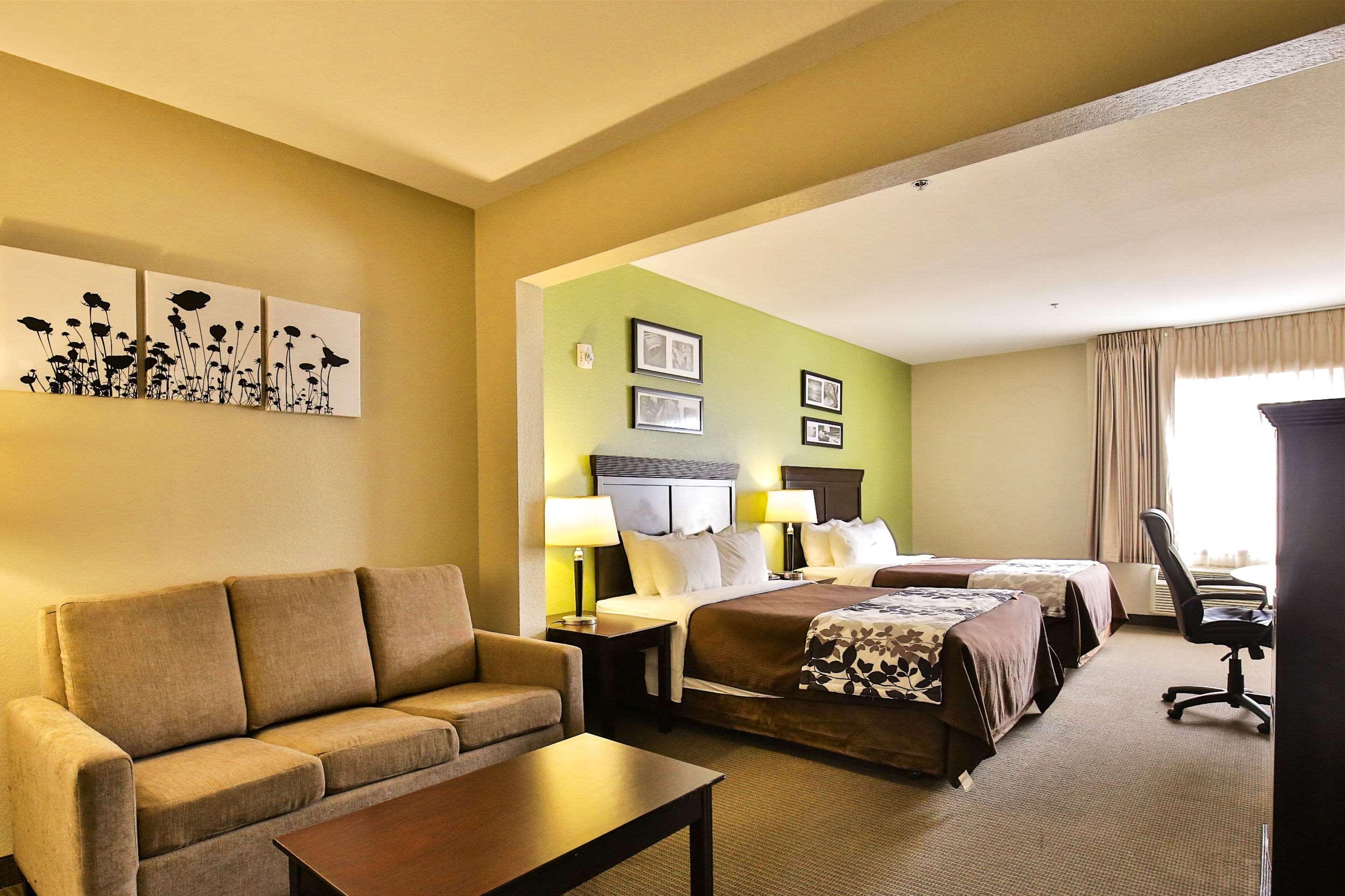 אבילן Sleep Inn & Suites University מראה חיצוני תמונה
